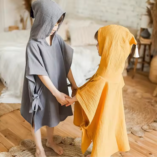 Badeponcho Musselin