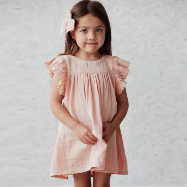 Musselin Kleid Ly-ann