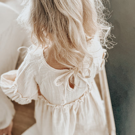 Leinen/Musselin Kleid