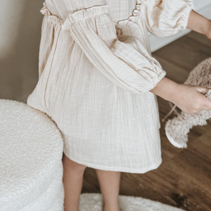 Leinen/Musselin Kleid